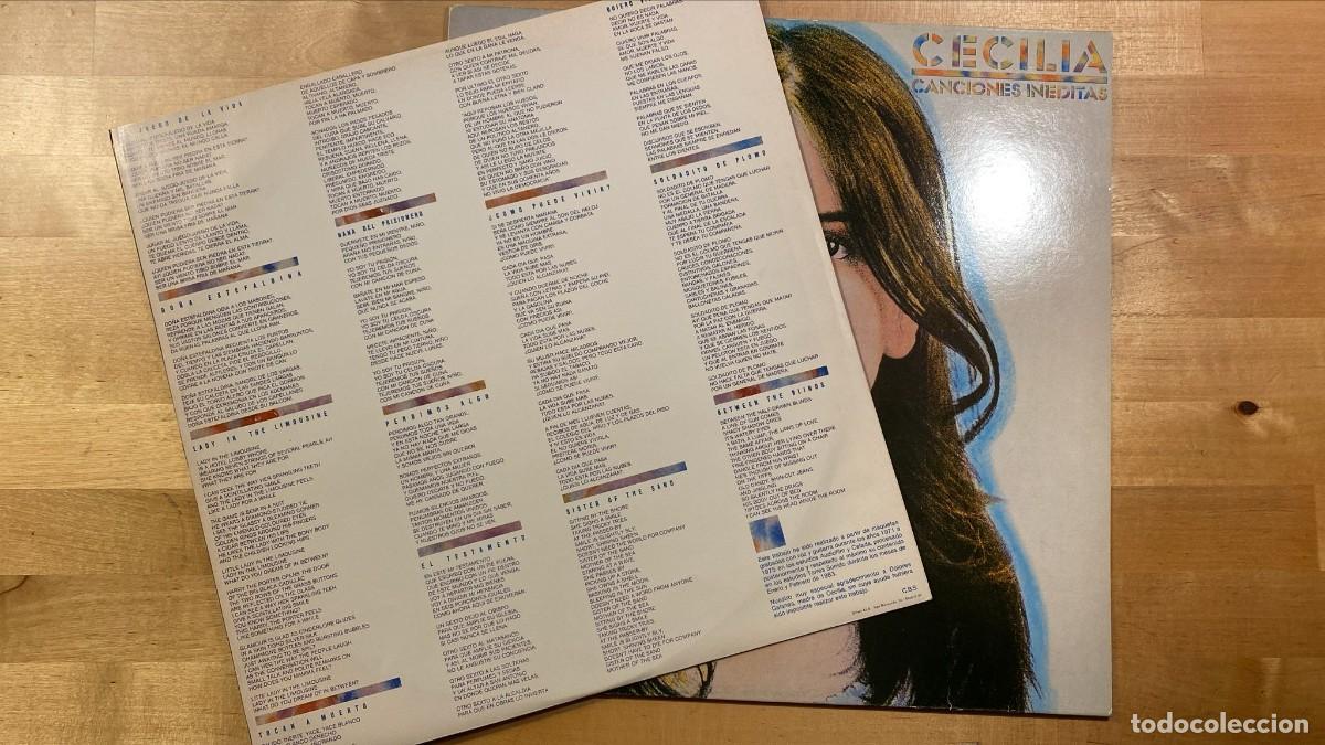 Discos de vinilo: Cecilia &ndash; Canciones In&eacute;ditas - Foto 3