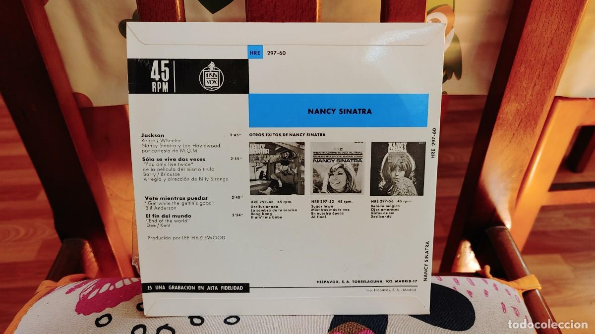 Discos de vinilo: NANCY SINATRA-EP JACKSON +3-NUEVO - Foto 2