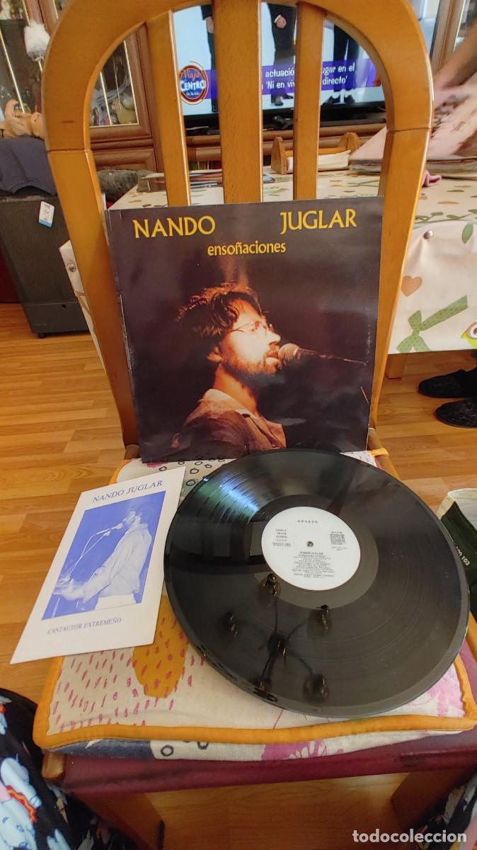 Discos de vinilo: NANDO JUGLAR-LP ENSO&Ntilde;ACIONES-NUEVO - Foto 1