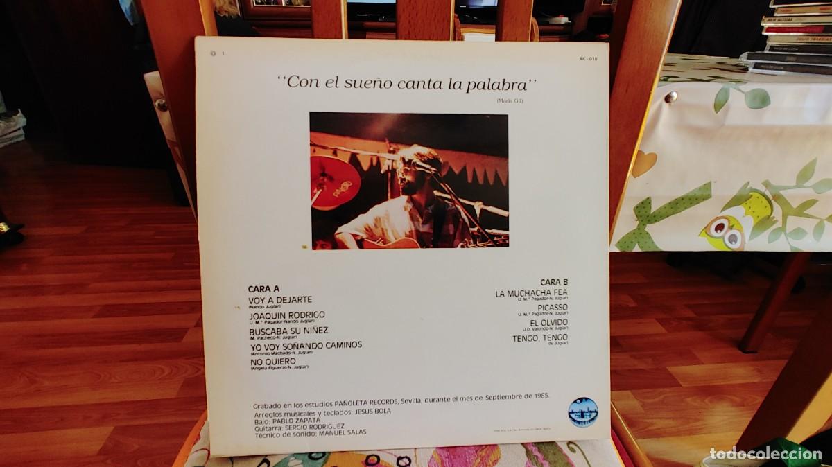 Discos de vinilo: NANDO JUGLAR-LP ENSO&Ntilde;ACIONES-NUEVO - Foto 2