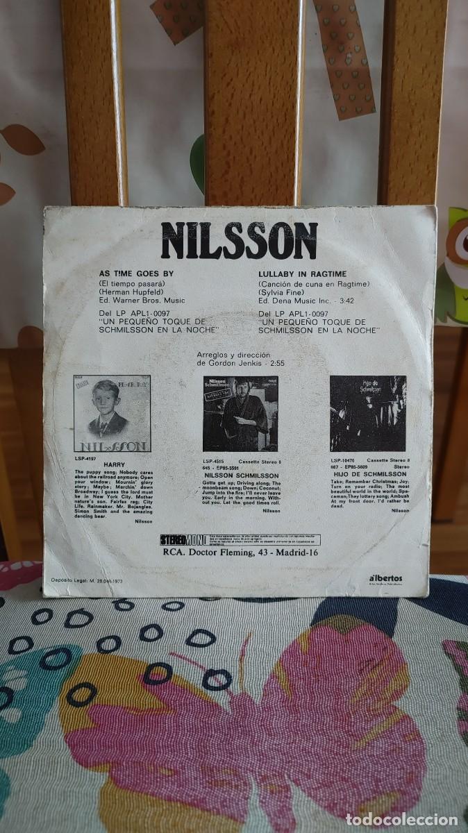 Discos de vinilo: NILSSON-SINGLE AS TIME GOES BY - Foto 2
