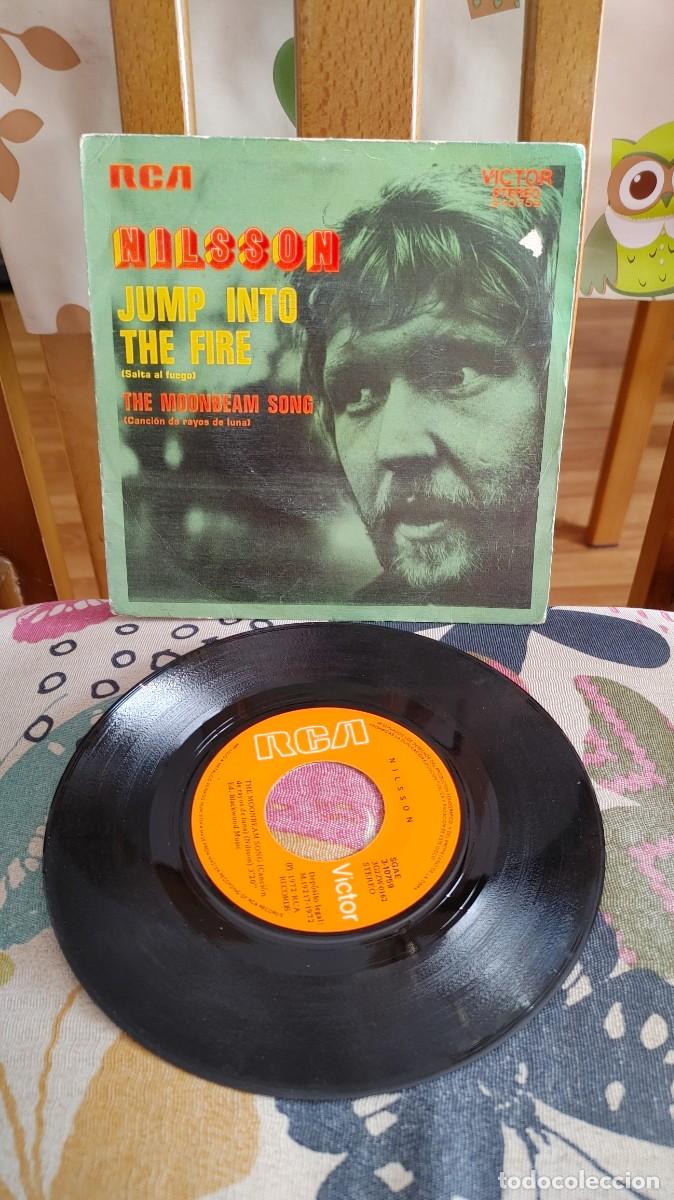 Discos de vinilo: NILSSON-SINGLE JUMP INTO THE FIRE - Foto 1