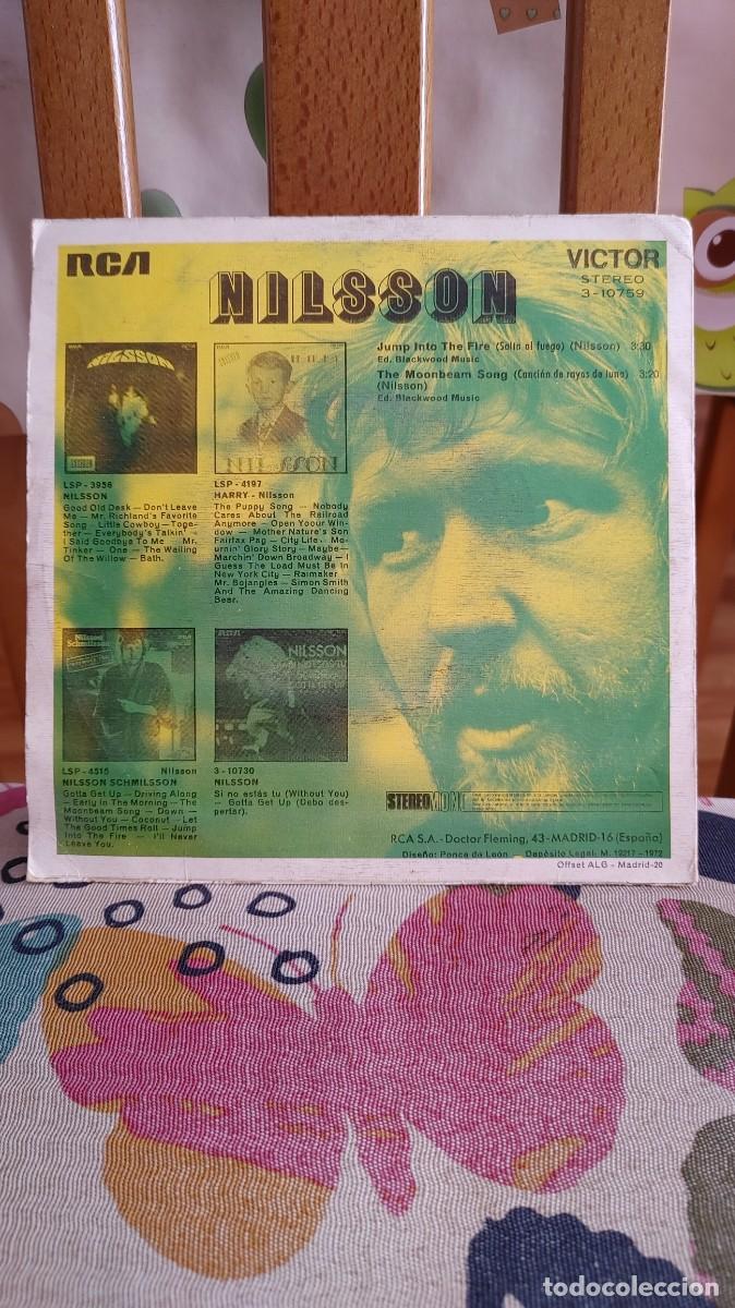 Discos de vinilo: NILSSON-SINGLE JUMP INTO THE FIRE - Foto 2
