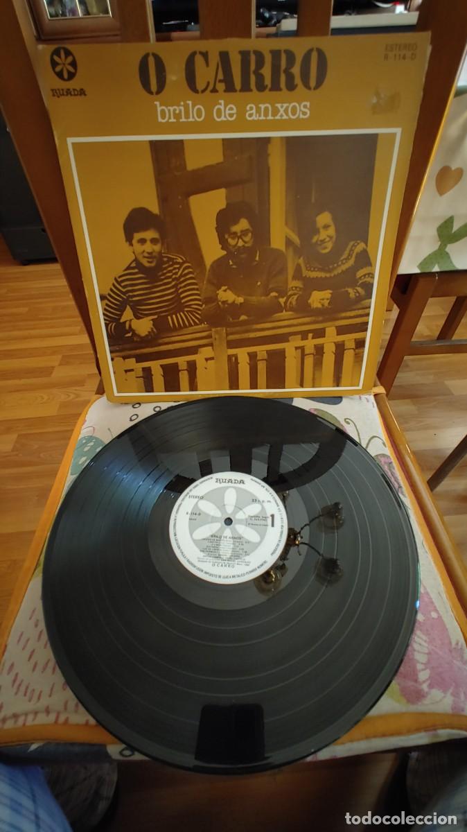Discos de vinilo: O CARRO-LP BRILO DE ANXOS - Foto 1