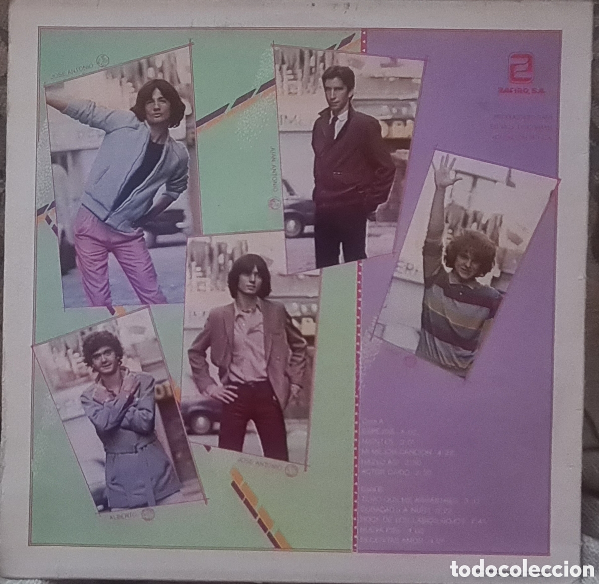 Discos de vinilo: TEBEO -Labios rojos, lp de 1980 - Foto 2