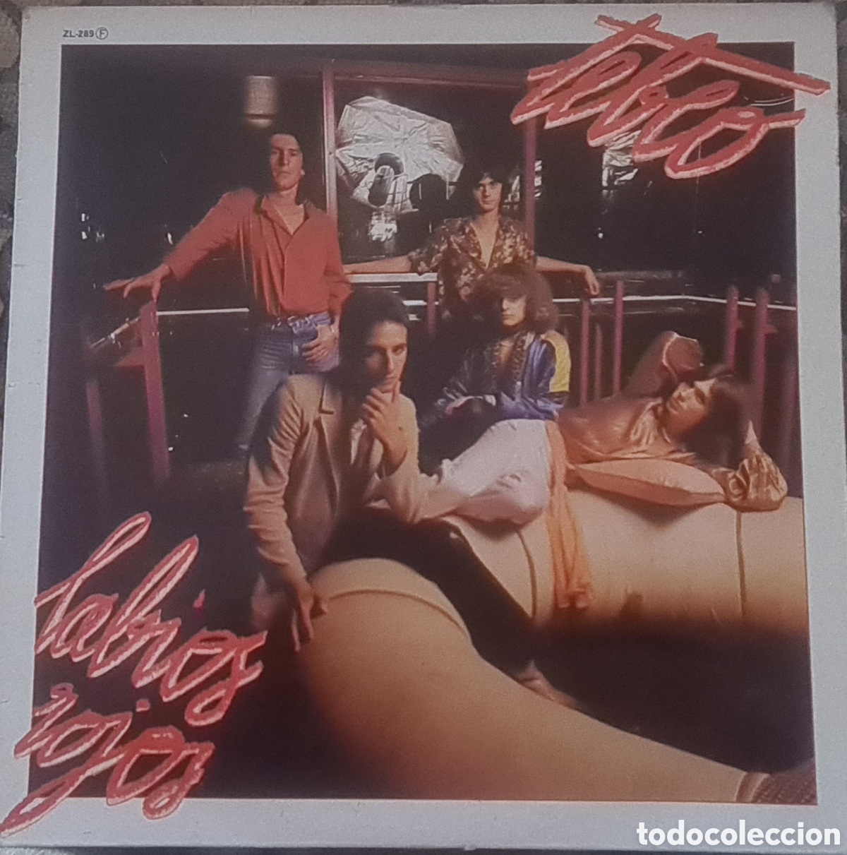 Discos de vinilo: TEBEO -Labios rojos, lp de 1980 - Foto 1