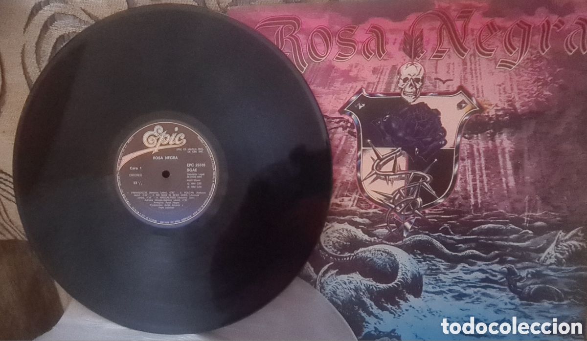 Discos de vinilo: Rosa Negra, primer disco, 1984 - Foto 3