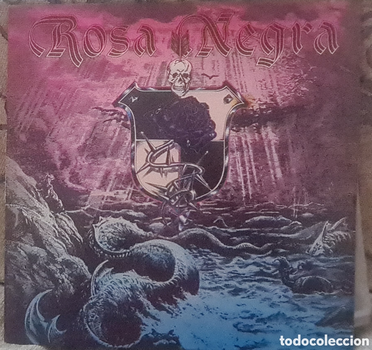 Discos de vinilo: Rosa Negra, primer disco, 1984 - Foto 1