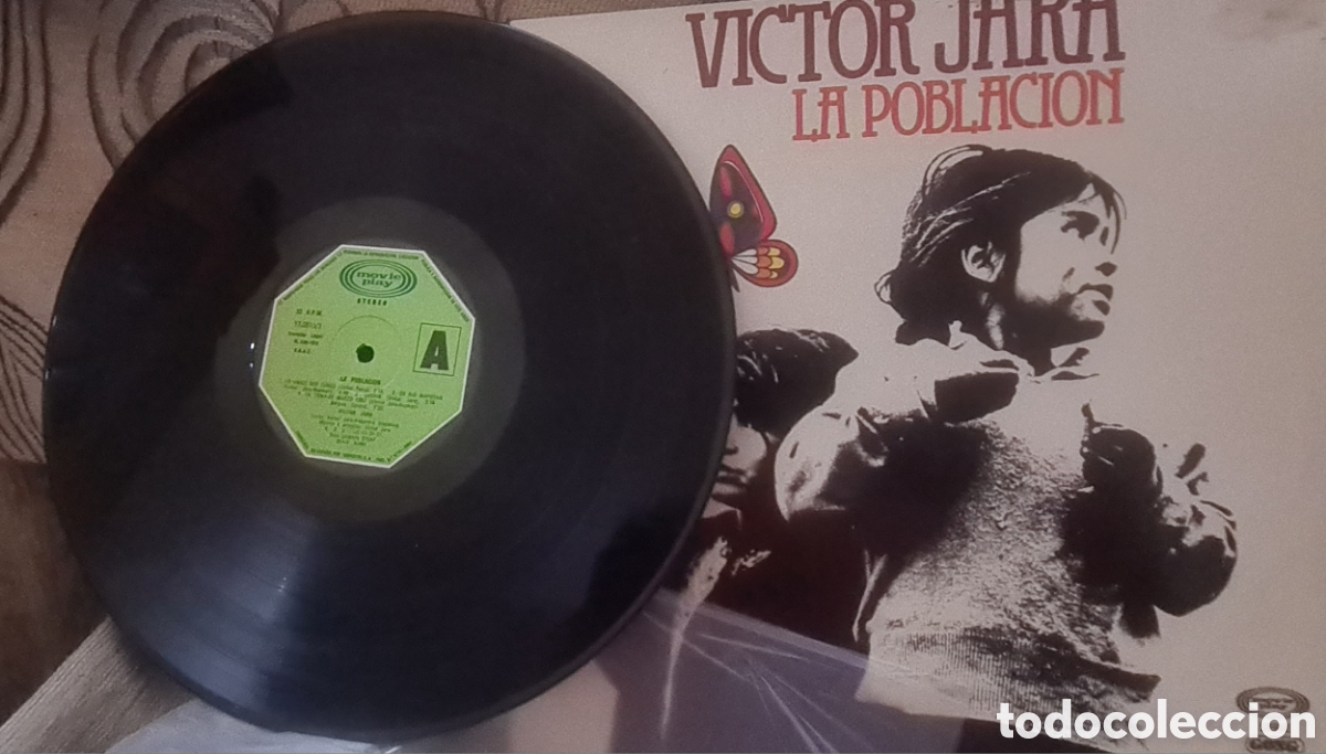 Discos de vinilo: Victor Jara - La poblaci&oacute;n, 1976 - Foto 3