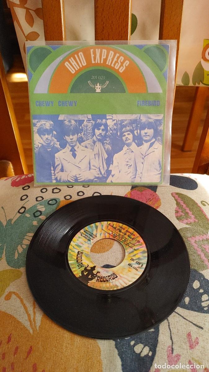 Discos de vinilo: OHIO EXPRESS-SINGLE CHEWY CHEWY-NUEVO - Foto 1