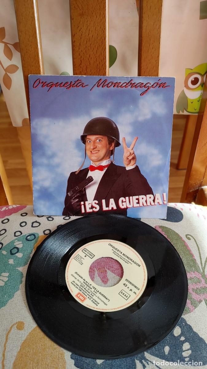 Discos de vinilo: ORQUESTA MONDRAGON-SINGLE ES LA GUERRA - Foto 1