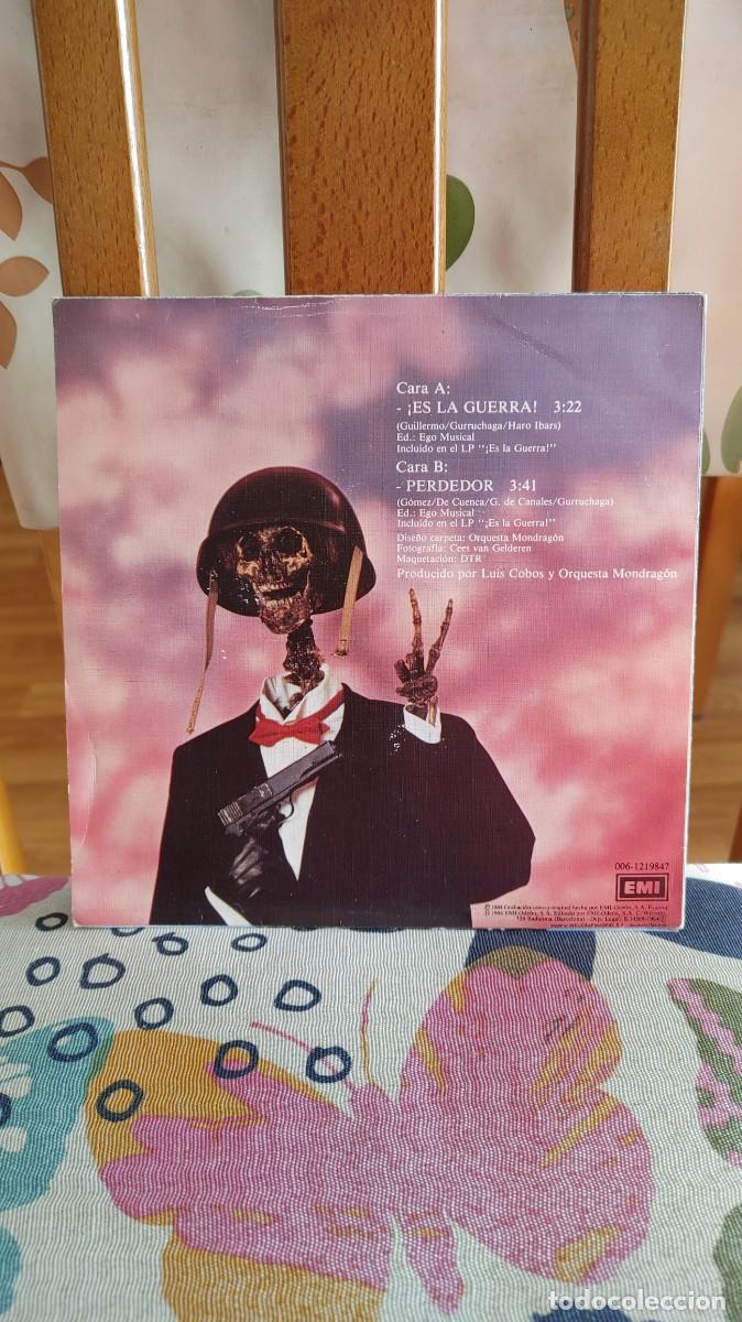 Discos de vinilo: ORQUESTA MONDRAGON-SINGLE ES LA GUERRA - Foto 2