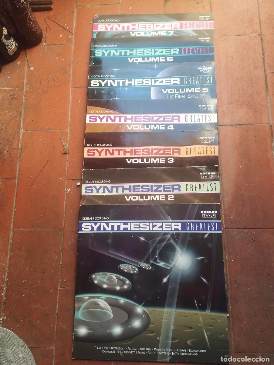 Discos de vinilo: Colecci&oacute;n completa de vinilos Synthesizer. 7 discos - Foto 1