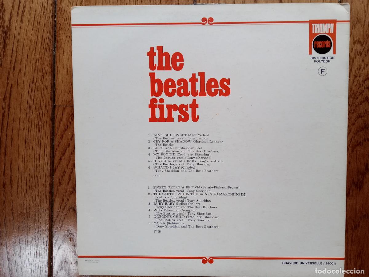 Discos de vinilo: The Beatles - The Beatles First - Foto 2