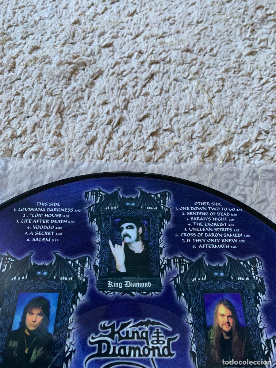 Discos de vinilo: LP PICTURE. KING DIAMOND. VOODOO. ED. LIMITADA. - Foto 3