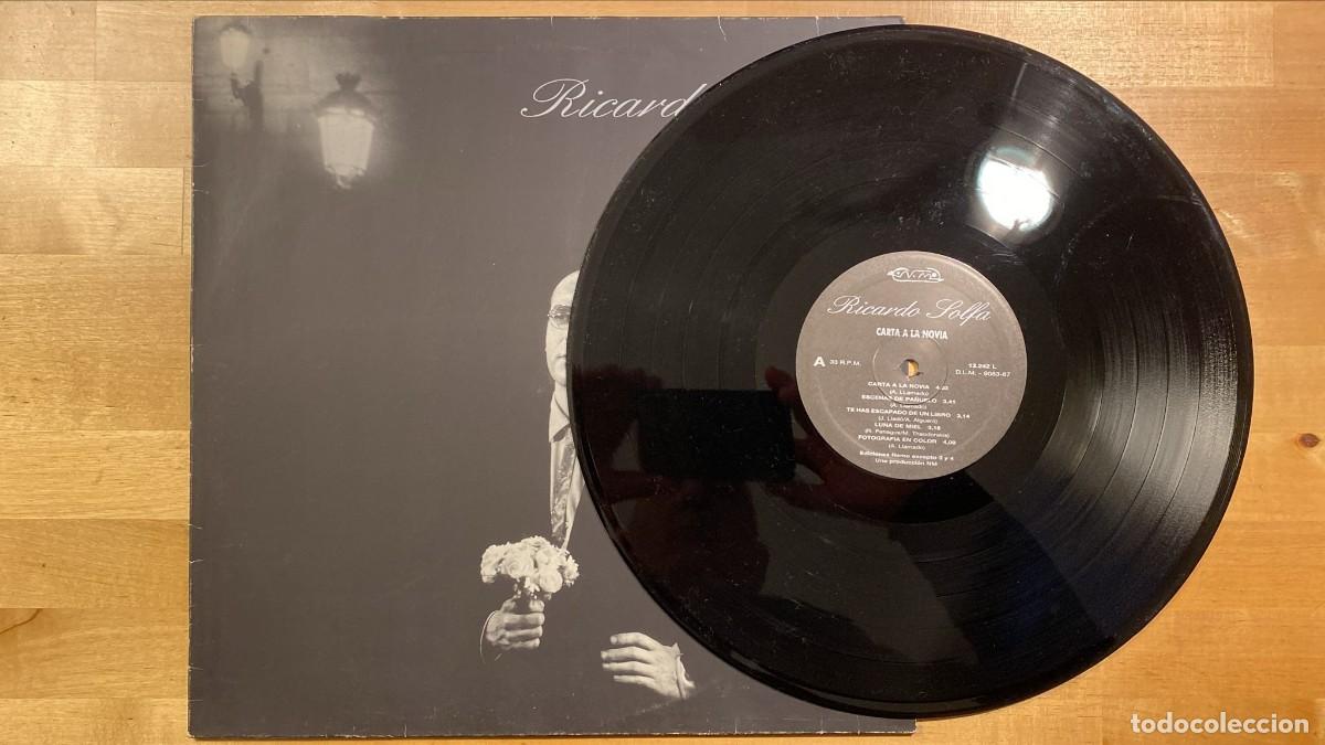Discos de vinilo: Ricardo Solfa &ndash; Carta A La Novia - Foto 3