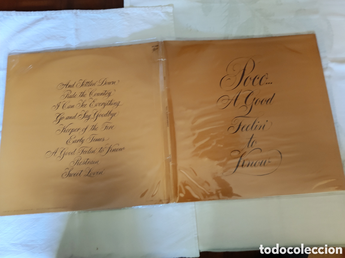 Discos de vinilo: POCO - A GOOD FEELIN TO KNOW - Foto 2