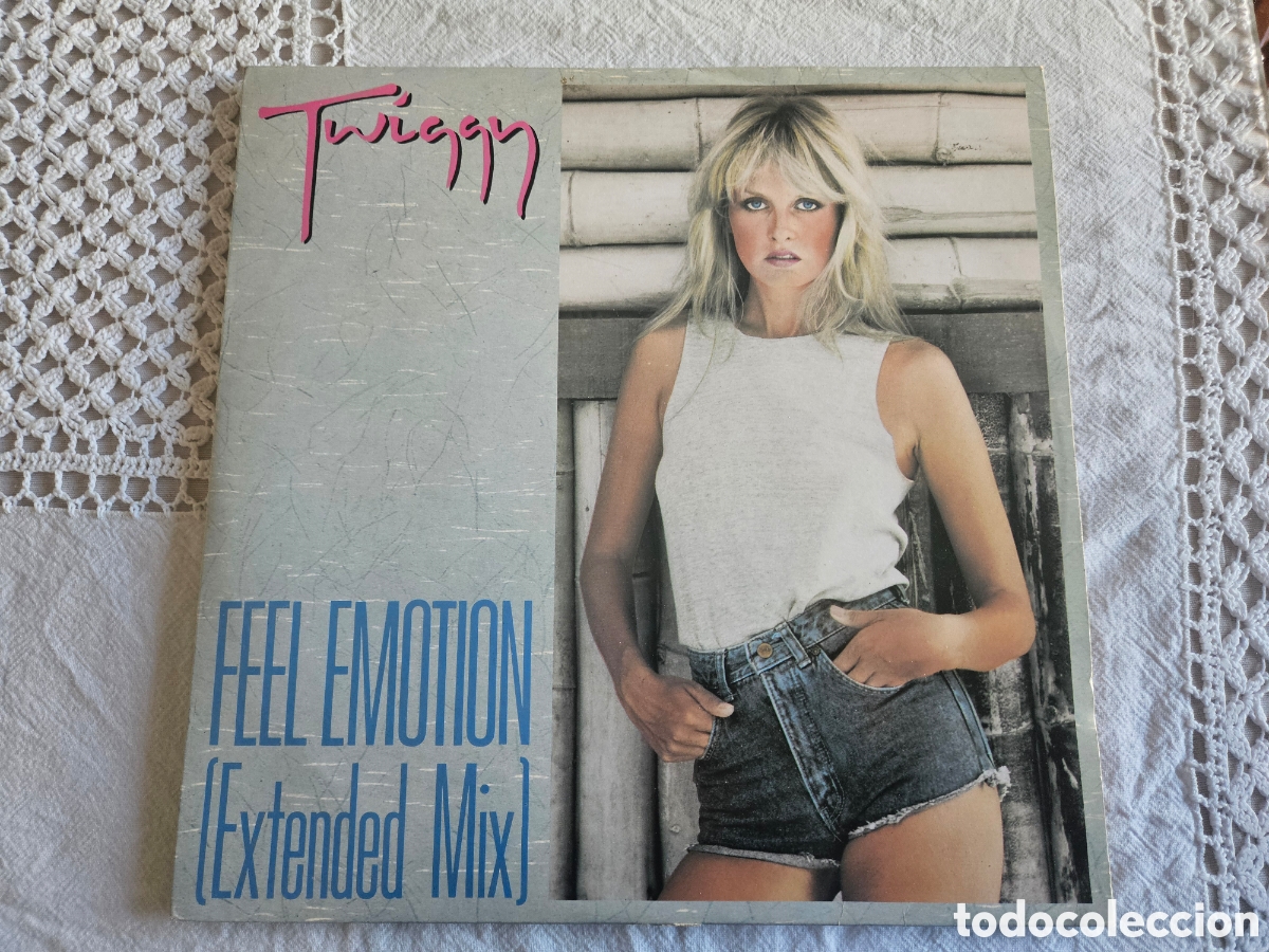 Discos de vinilo: Lp Twiggy Feel Emotion extended mix - Foto 3