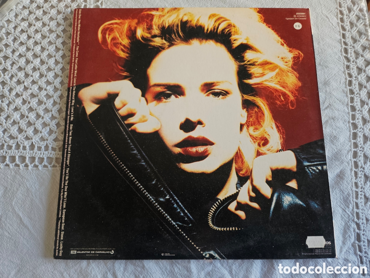 Discos de vinilo: LP Kim Wilde Close 33 rpm - Foto 4