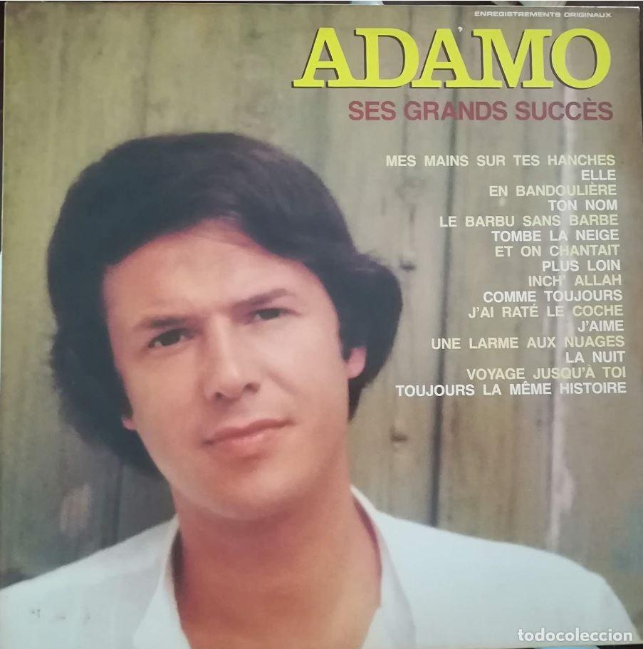 Discos de vinilo: Adamo &ndash; Ses Grands Succ&egrave;s - Foto 1