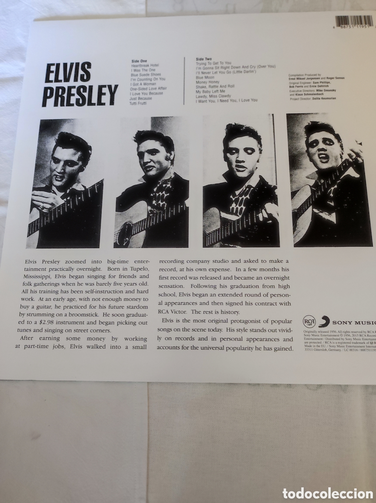 Discos de vinilo: ELVIS PRESLEY - FIRST ALBUM - Foto 2