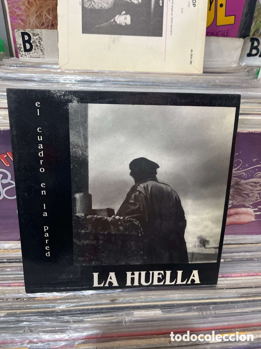Discos de vinilo: el cuadro en la pared la huella - Foto 1