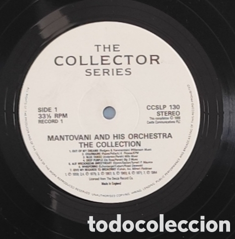 Discos de vinilo: MANTOVANI - THE COLLECTION (2 LP) - Foto 2
