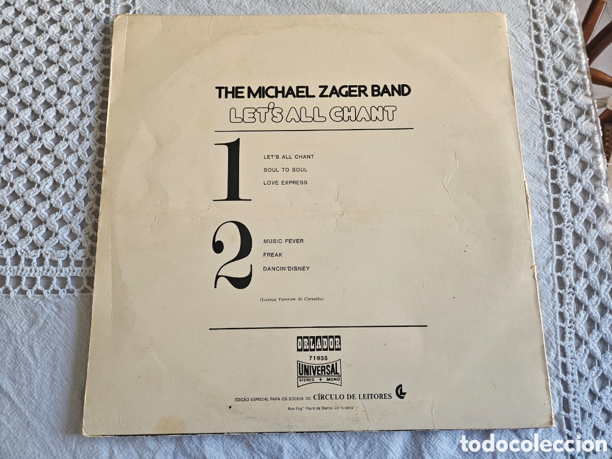 Discos de vinilo: LP the Michael Zager Band - Foto 3