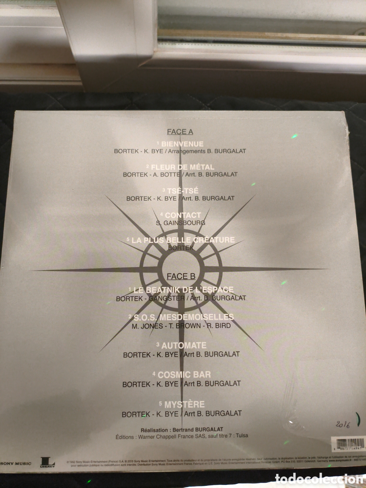 Discos de vinilo: Jad Wio&nbsp;&lrm;&ndash;&nbsp;Fleur De M&eacute;tal - Foto 2