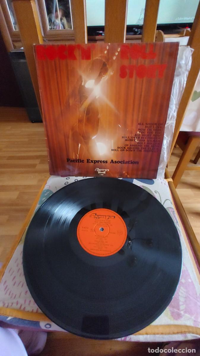 Discos de vinilo: PACIFIC EXPRESS ASOCIATION-LP ROCK `N`ROLL STORY - Foto 1