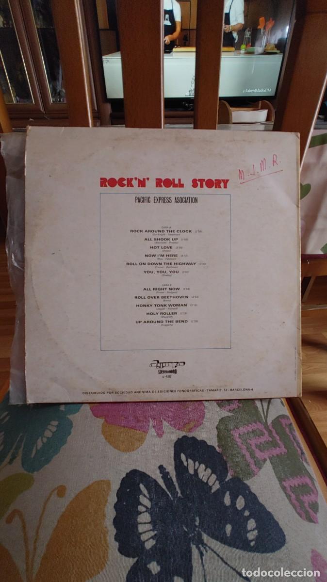 Discos de vinilo: PACIFIC EXPRESS ASOCIATION-LP ROCK `N`ROLL STORY - Foto 2