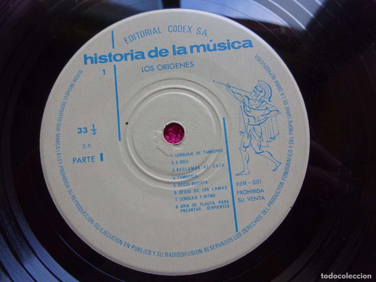 Discos de vinilo: historia de la m&uacute;sica I los origebes edittorial codex - Foto 5