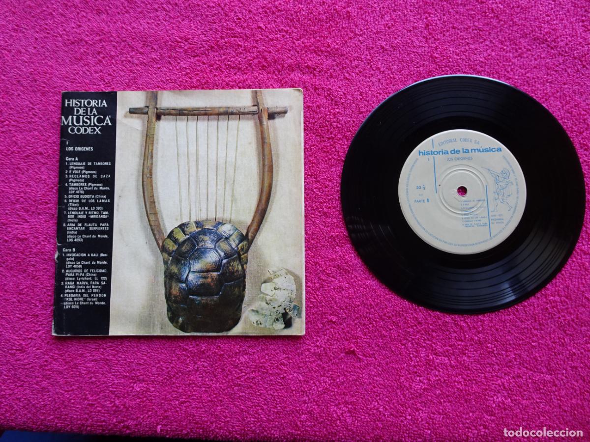Discos de vinilo: historia de la m&uacute;sica I los origebes edittorial codex - Foto 1