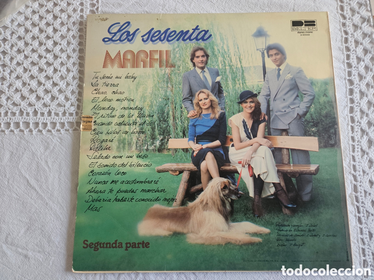 Discos de vinilo: LP Los Sesenta Marfil - Foto 3