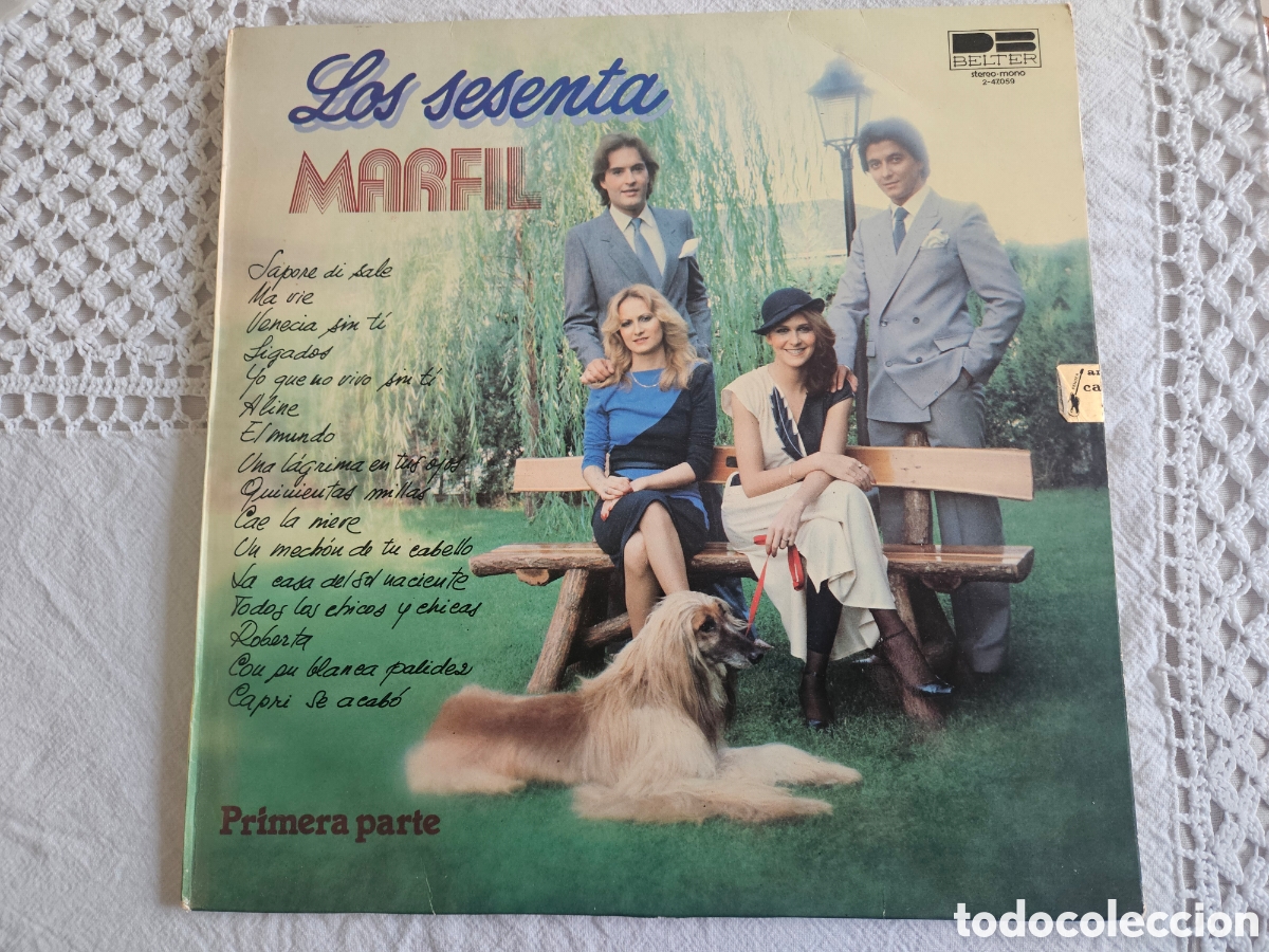 Discos de vinilo: LP Los Sesenta Marfil - Foto 1