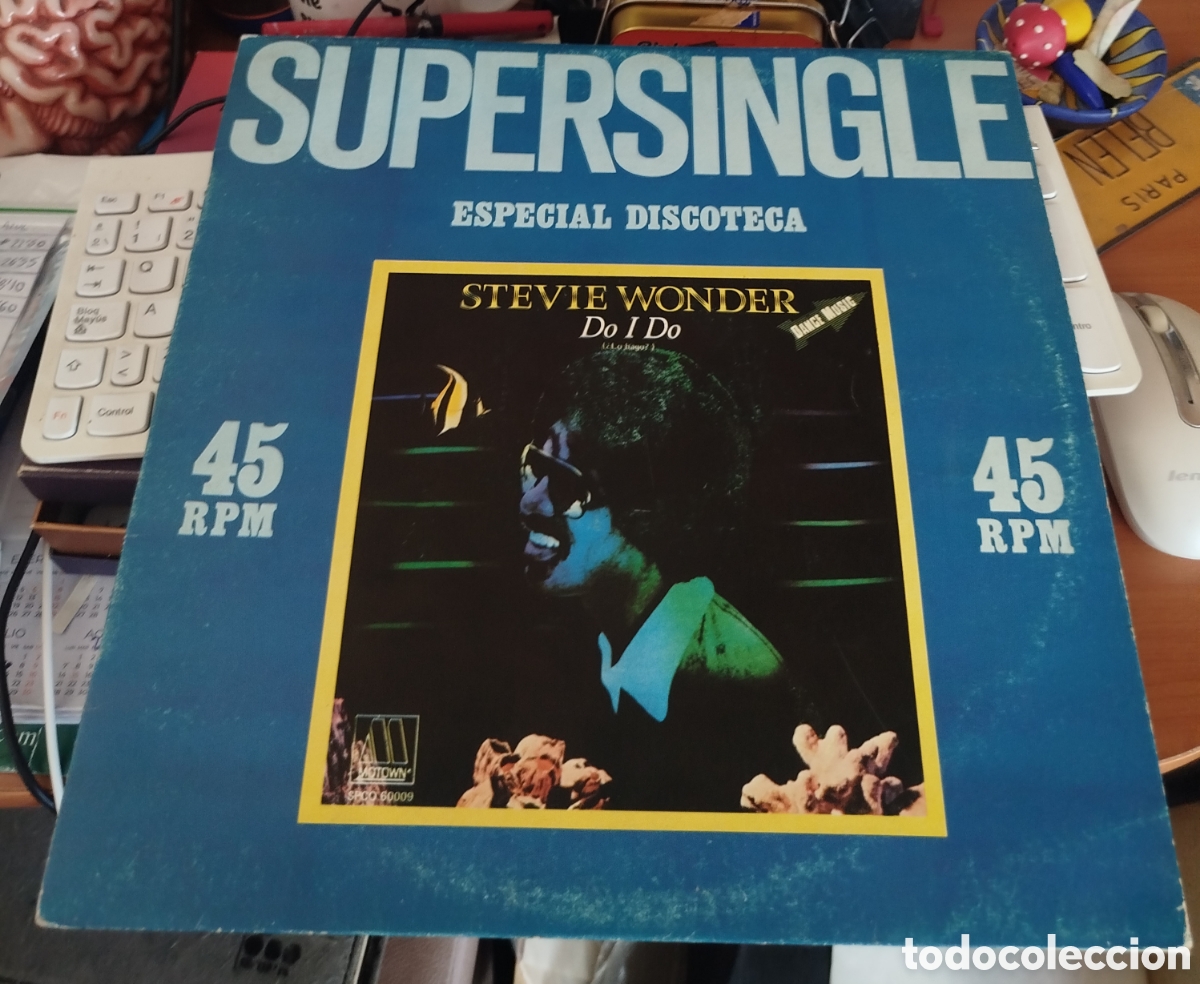 Discos de vinilo: Stevie wonder - Do I do. - Foto 1