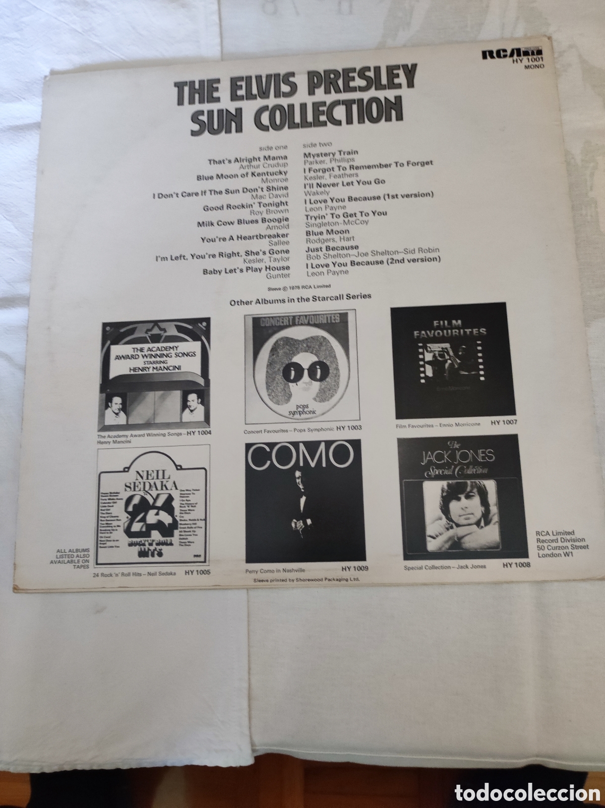 Discos de vinilo: ELVIS PRESLEY - THE SUN COLLECTION - Foto 2