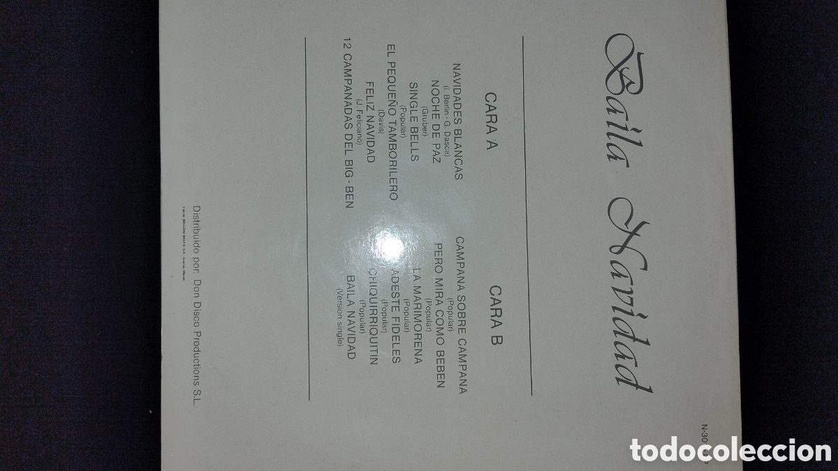 Discos de vinilo: Baila navidad LP non stop christmas - Foto 2