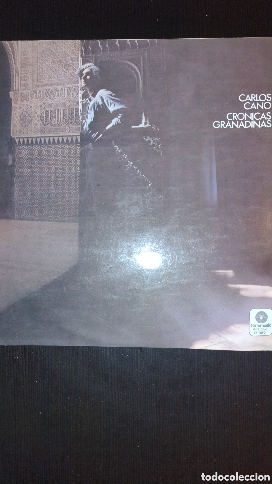 Discos de vinilo: Carlos Cano cr&oacute;nicas granadinas LP - Foto 1