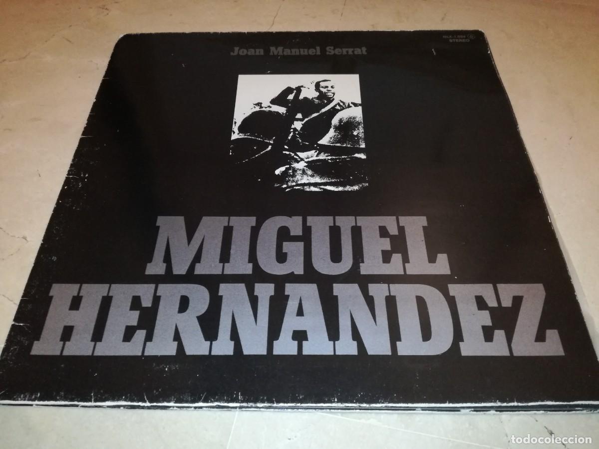 Discos de vinilo: JOAN MANUEL SERRAT-MIGUEL HERNANDEZ-GATEFOLD - Foto 1