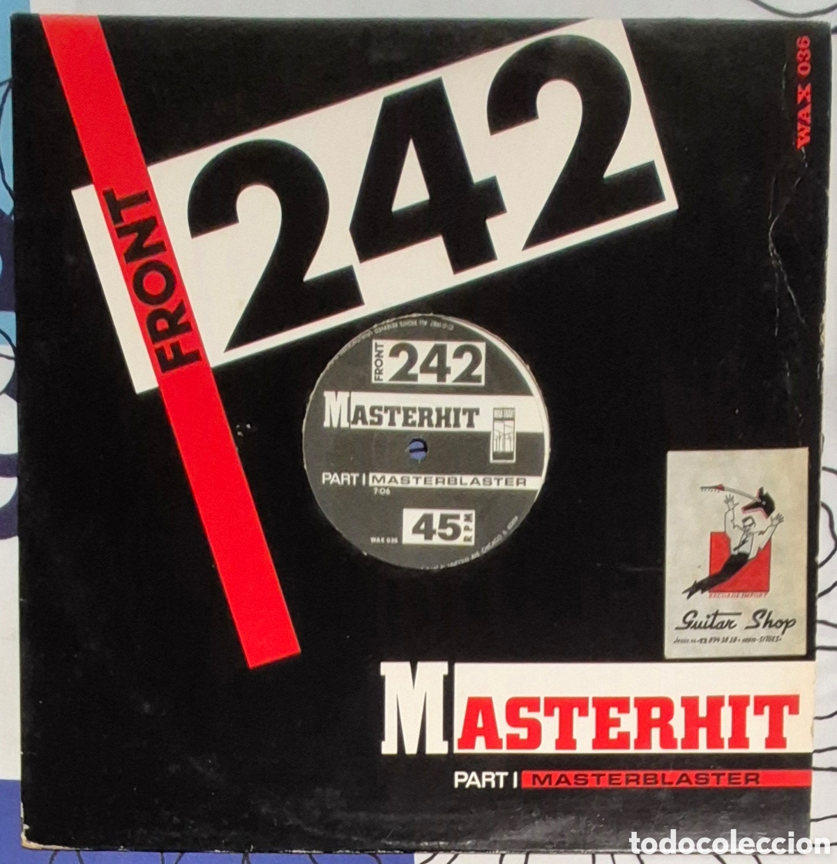 Discos de vinilo: MAXI - FRONT 242 - MASTERHIT - 1987 ED.AMERICANA - Foto 1
