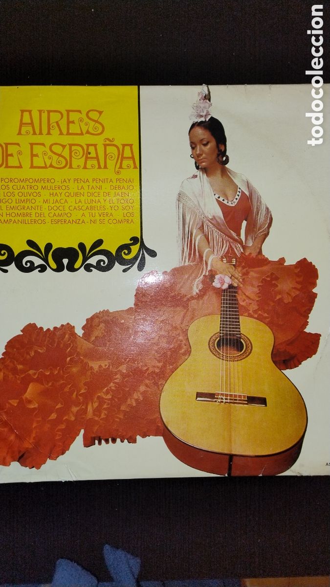 Discos de vinilo: Aires de Espa&ntilde;a LP cancionero - Foto 1