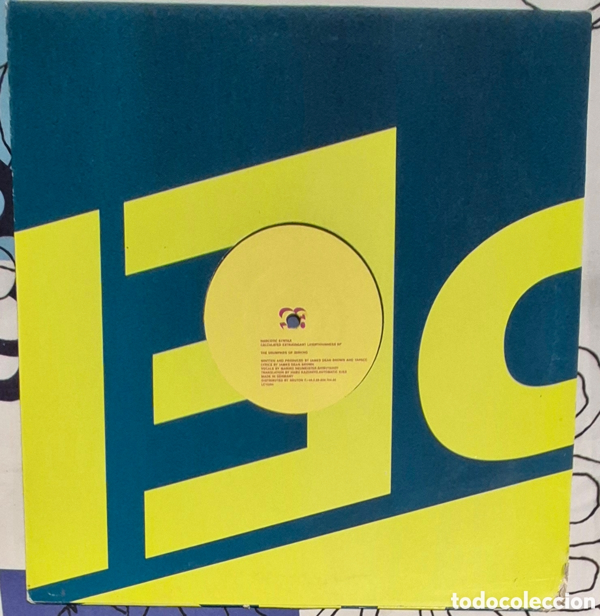 Discos de vinilo: MAXI - NARCOTIC SYNTAX - CALCULATED EXTRAVAGANT LICENTIOUSNESS EP - 2004 ED. ALEMANA - Foto 1