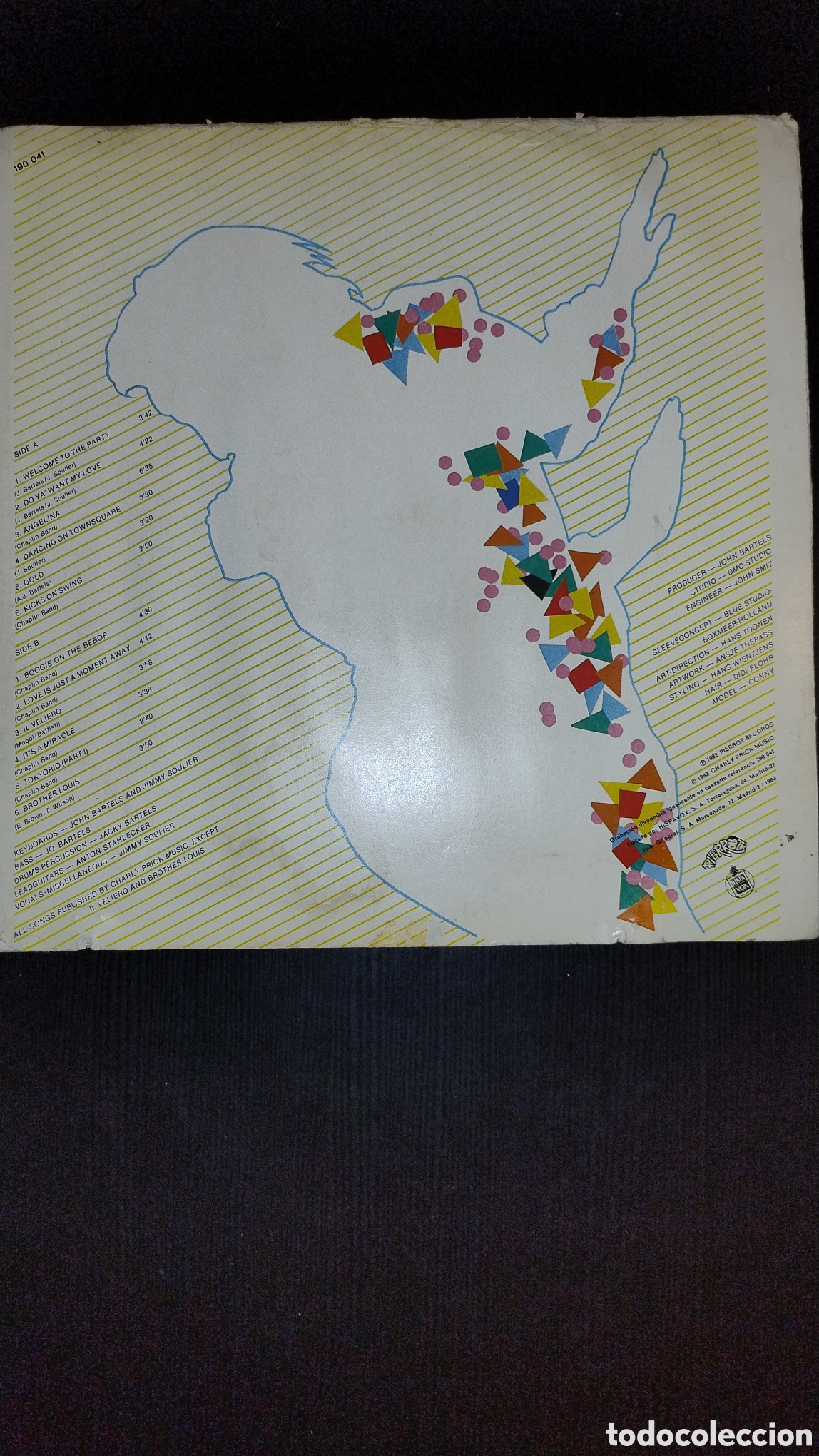 Discos de vinilo: De Chaplin band dancing on town square lp - Foto 2