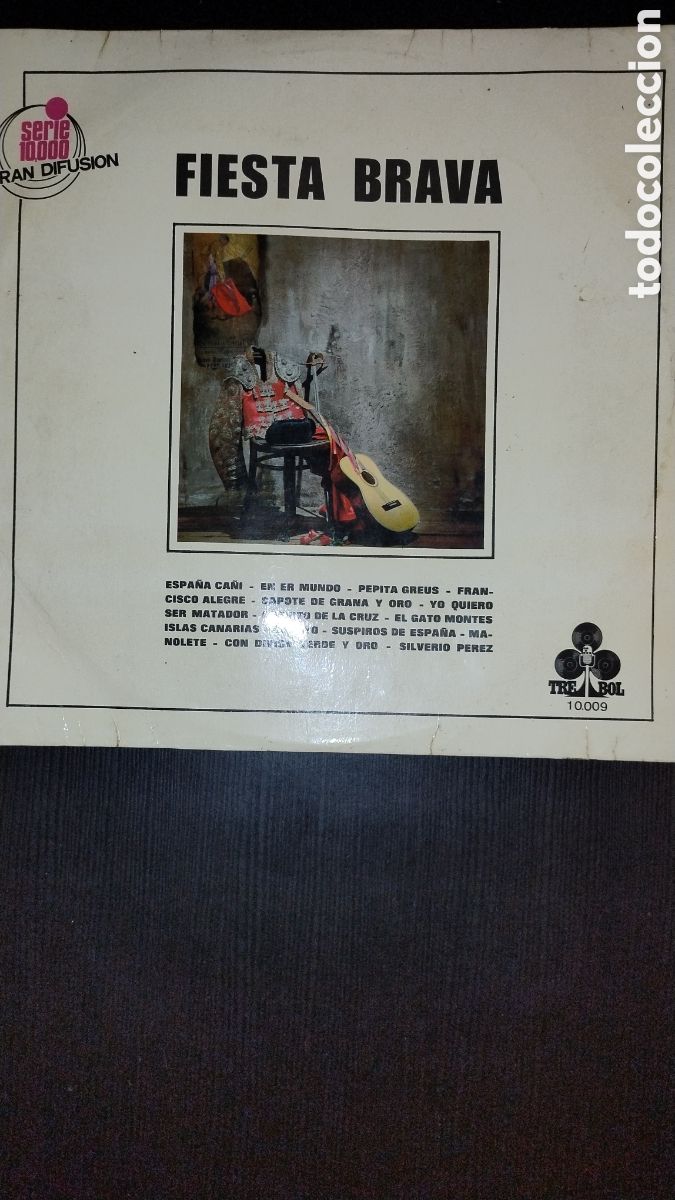 Discos de vinilo: Fiesta brava orquesta t&iacute;pica espa&ntilde;ola LP - Foto 1