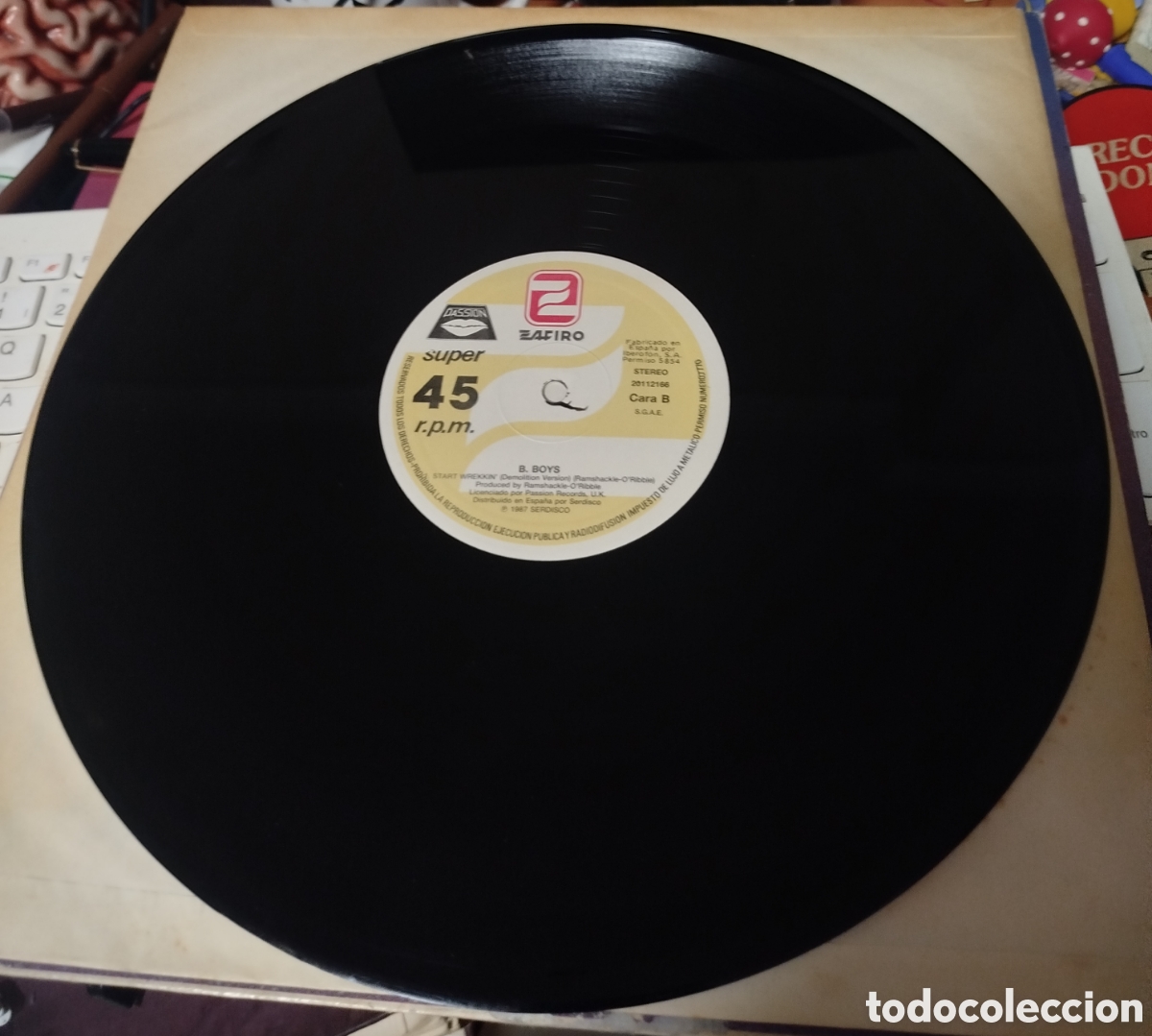 Discos de vinilo: The B. Boys&nbsp;&lrm;&ndash;&nbsp;Start Wrekkin - Foto 4