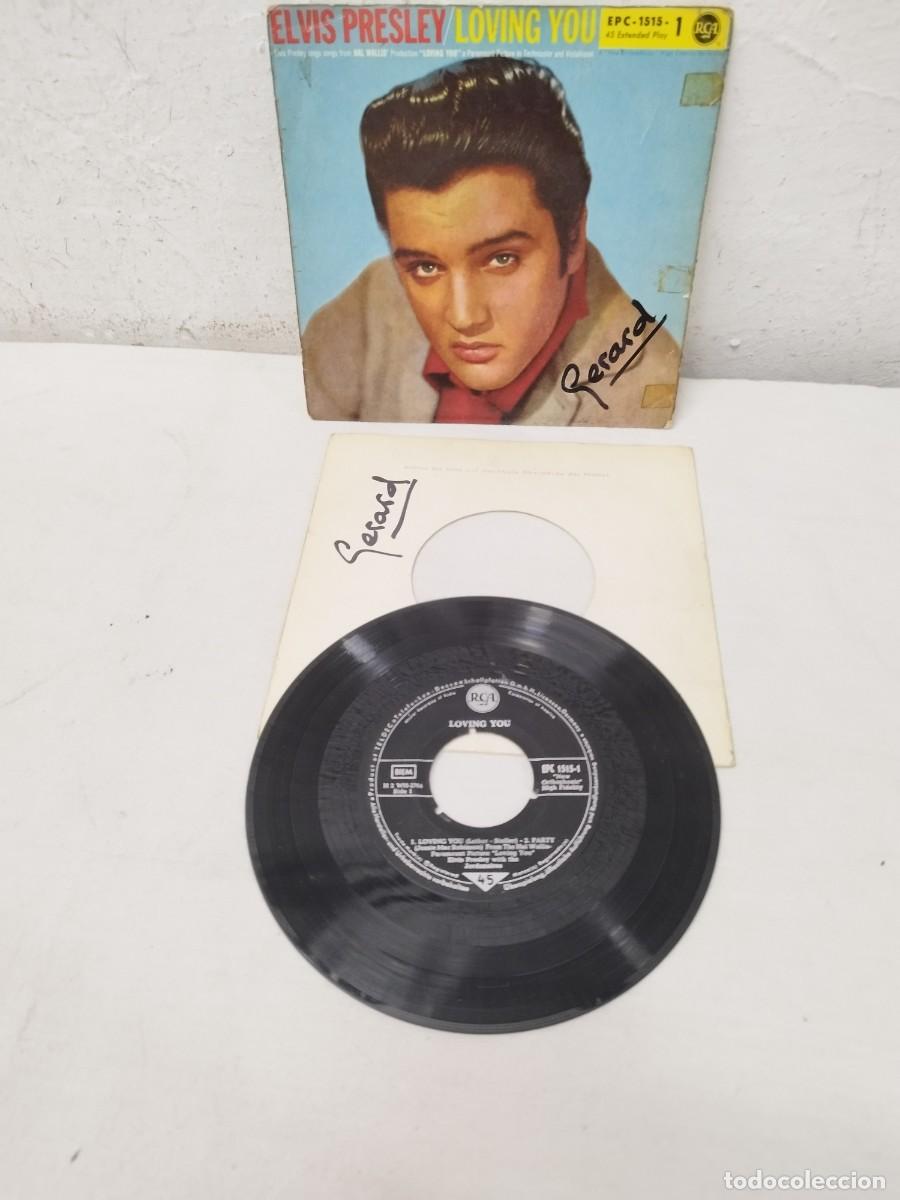 Discos de vinilo: Elvis Presley &ndash; Loving You. Vinilo single. - Foto 1
