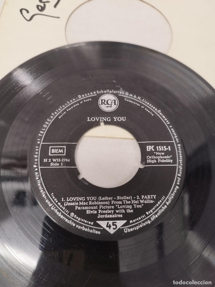 Discos de vinilo: Elvis Presley &ndash; Loving You. Vinilo single. - Foto 2