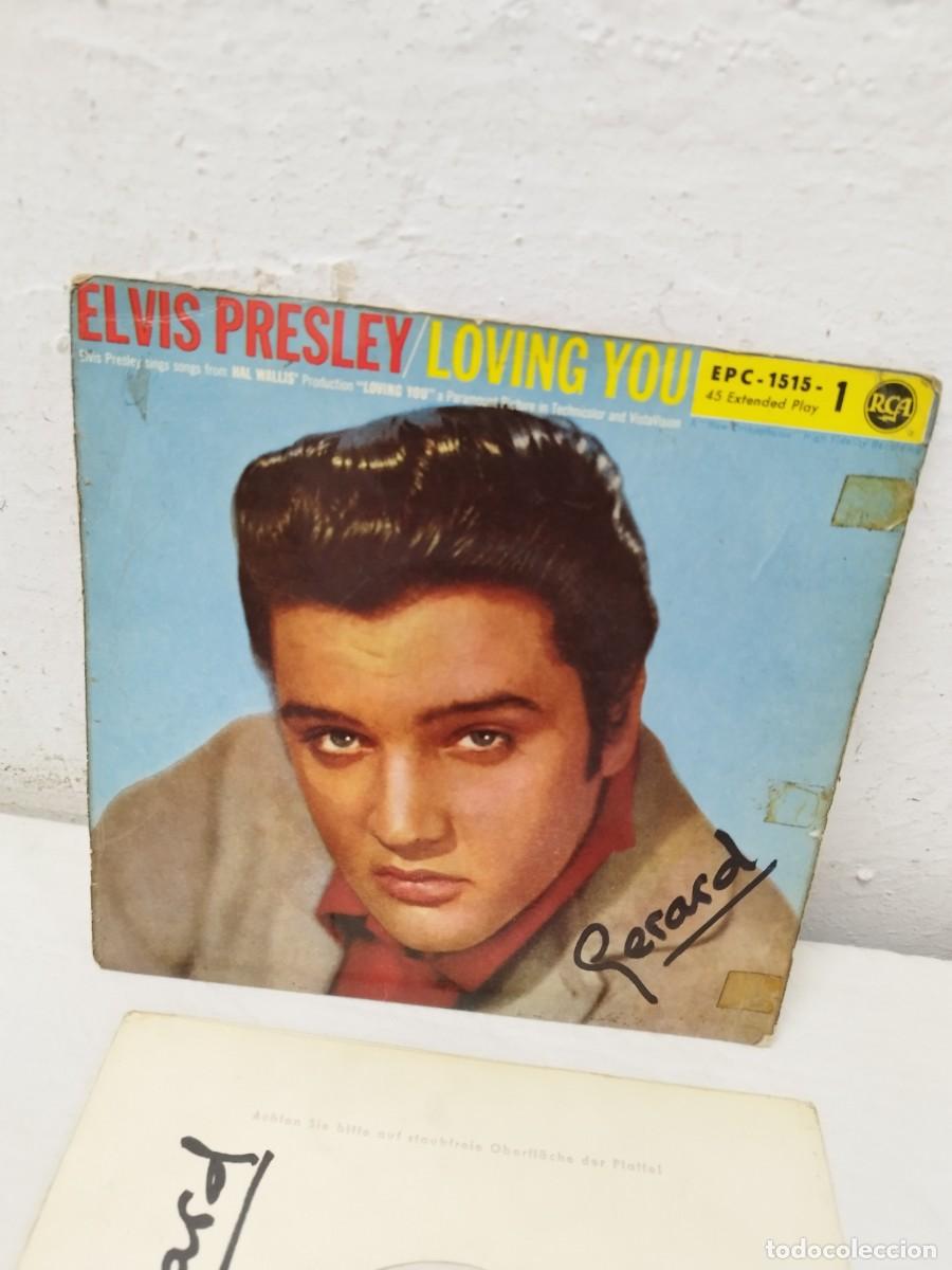 Discos de vinilo: Elvis Presley &ndash; Loving You. Vinilo single. - Foto 3