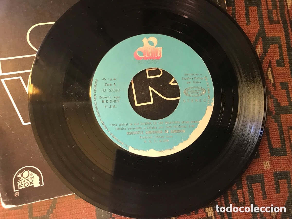 Discos de vinilo: Star Wars. Orquesta sinf&oacute;nica de Londres. - Foto 3